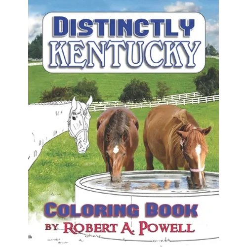 Distinctly Kentucky: Coloring Book