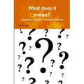 What does it mean?