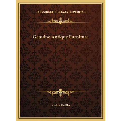 Genuine Antique Furniture