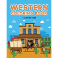 Western Coloring Book: : Cowboys