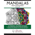 Mandalas: Adult Coloring Book, Volume 2