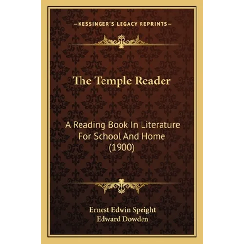 The Temple Reader: A Reading Book In Literature For School And Home (1900)