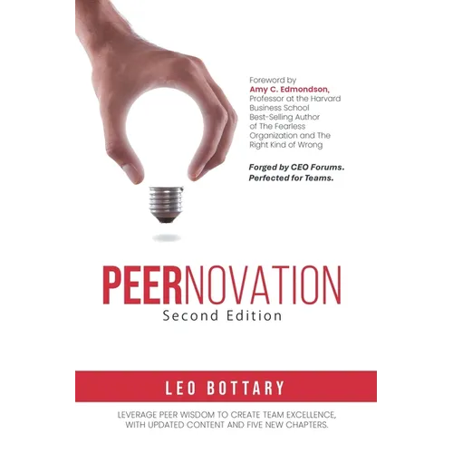 Peernovation Second Edition: Forged by CEO Forums. Perfected for Teams.