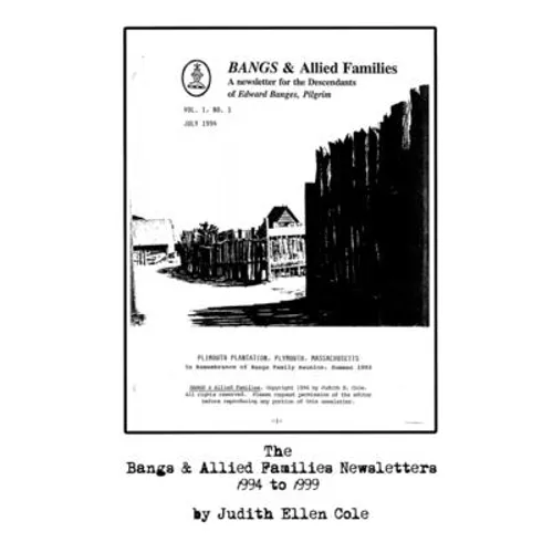 Bangs and Allied Families Newsletters