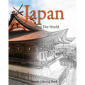 Japan Coloring the World: Sketch Coloring Book