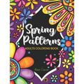 Spring Patterns: Adult coloring book