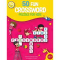 50 fun crossword puzzles for kids: Age 6-12