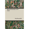 Musical Chronicle (1917-1923)