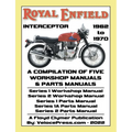 ROYAL ENFIELD 750cc INTERCEPTOR 1962 to 1970 WORKSHOP MANUALS & PARTS MANUALS COMPILATION - ALL MODELS