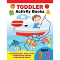 Toddler Activity Books Ages 2-3: Coloring Book, Dot to Dot, Geometric shapes, Alphabet & more
