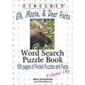 Circle It, Elk, Moose, and Deer Facts, Pocket Size, Word Search, Puzzle Book