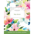Adult Coloring Journal: Nar-Anon (Nature Illustrations, Pastel Floral)