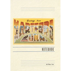 Vintage Lined Notebook Greetings from Hartford