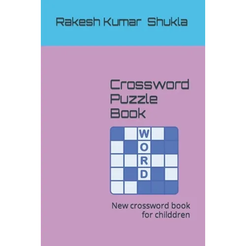 Crossword Puzzle Book: New crossword book for childdren