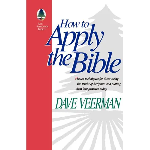 How To Apply the Bible